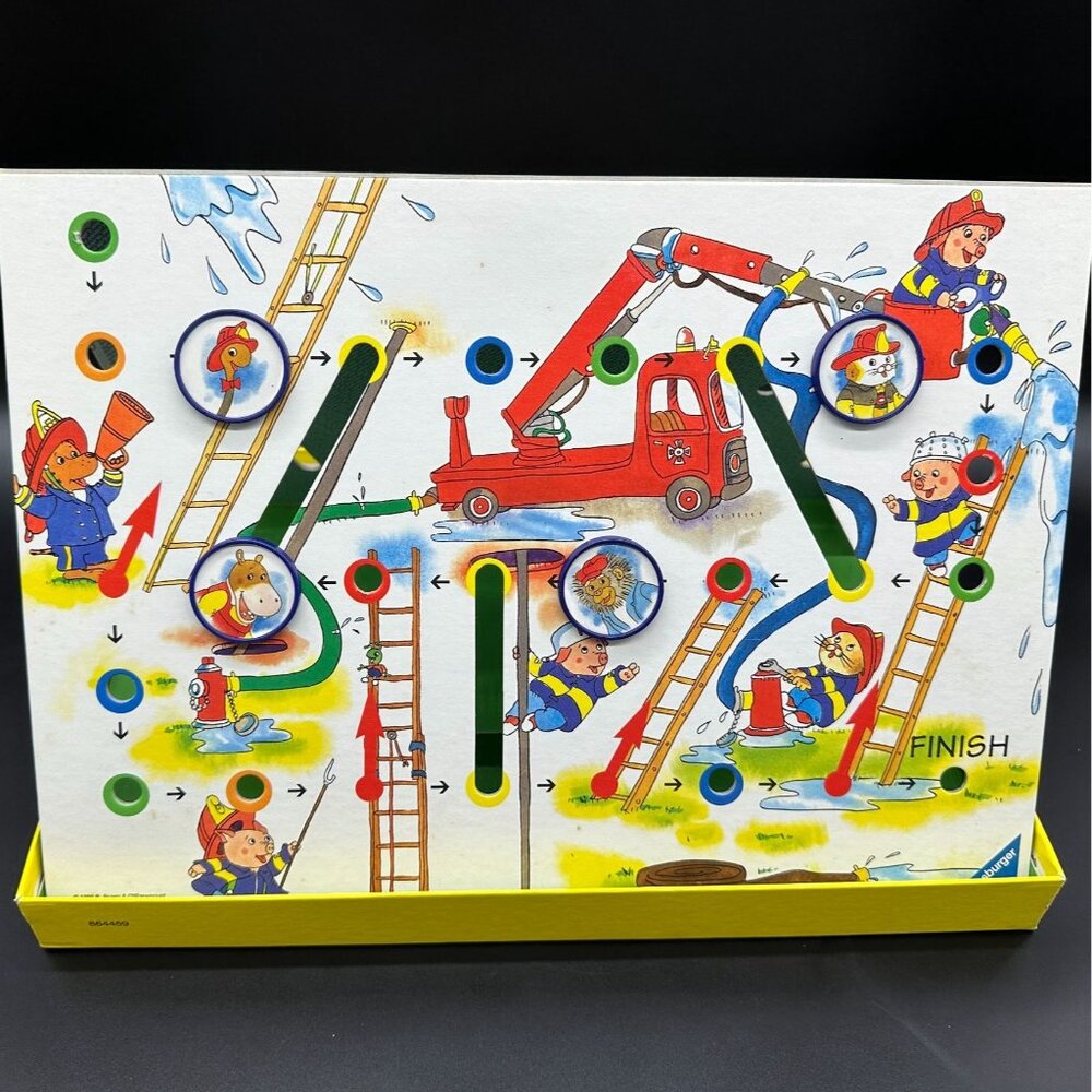 Vintage Richard Scarrys Busytown Poles and Ladders Game Ravensburger 1999 Y2K - Picture 5 of 10
